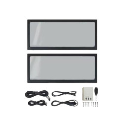 Taiwan/South America Standard Fog Version License Plate Frame