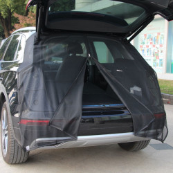 XL 174 x 150cm Car Tailgate Anti-Mosquito And Insect Screens Trunk Magnetic Sunscreen Mosquito Net