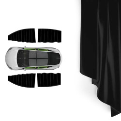 Tesla Model 3 4pcs Black Car Side Window Privacy Sun Protection Curtain
