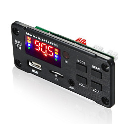 JX-916BT 12V 50W Color Screen Car MP3 Player, Support Bluetooth / FM / Call / Recording
