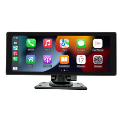 B5303R 10.26 inch Portable Car MP5 Player Built-in Driving Recorder Support CarPlay / Android Auto(Black)