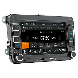 F9070 For Volkswagen 7 inch Portable Car MP5 Player Support CarPlay / Android Auto(Black)