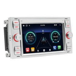 Ford Transit 7 inch Android Navigation Machine Supports WiFi / GPS / RDS, Specification:2GB+32GB(Silver)