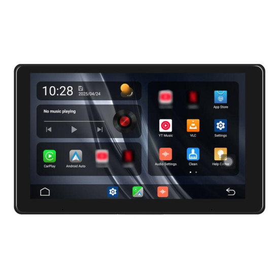 10.1 inch Android 15 2G+32G Car Reversing Display Monitor Screen Without Rear View Camera WiFi Version(Black)