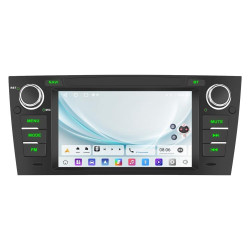 BMW 3 Series E90 Android 15 7 inch Car CarPlay Car Navigation Reversing Image Integrated Machine, Specification:Standard+AHD+Microphone