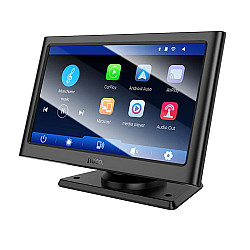 hoco HU2 Imogen 7 inch IPS Screen Wireless Car Touch Screen(Black)