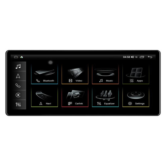 Audi Q5 2009-2019 Android 15 10.33 inch 2G+64G Car Central Control Audio Video Navigation, Specification:Standard+AHD+Microphone