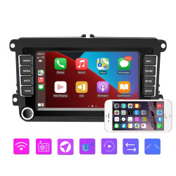 A3040 For Volkswagen 7-inch 2+32G Android Car Navigation Central Control Large Screen Player With Wireless CarPlay, Style:Standard
