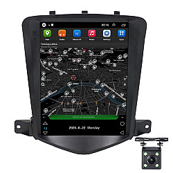 Chevrolet Cruze 9.7 inch Navigation Integrated Machine, Style: Standard+4 Light Camera(2+32G)