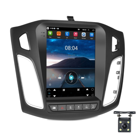 Ford Focus 9.7 inch Android WiFi Car Integrated Machine, Style: Standard+4 Light Camera(2+64G)