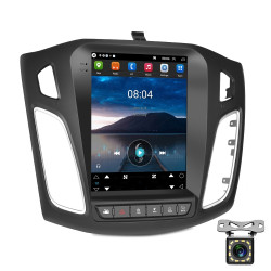 Ford Focus 9.7 inch Android WiFi Car Integrated Machine, Style: Standard+12 Light Camera(2+64G)