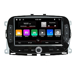 FIAT 500 Car Android Navigation Bluetooth FM Radio, Memory: 2+32G