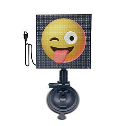LED Dynamic Emoticon Car Bluetooth Display Screen 5V USB Interface