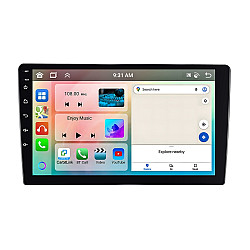 10.1 inch 6+128G Android Universal HD Large Screen Car Bluetooth Player Android GPS Navigation Integrated Machine(Standard)