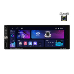 6.9 Inch Horizontal Screen Android 13.0 Car Player Car Center Control Integrated Machine, Style: 2+32G+12 Lights Camera+Mic