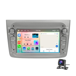 Alfa Romeo MITO 2008-2016 7 inch Horizontal Screen Android 15 Carplay Car Center Control Integrated Machine, Memory: 2+64G(Standard+AHD Camera)