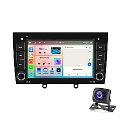 Peugeot 408 7 inch Horizontal Screen Carplay Car Player Car Navigation Center Control, Spec: Standard+AHD