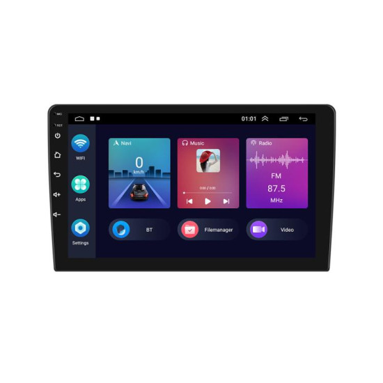 2+32G For BMW E46 1999-2005 9 inch WiFi Version Large Screen Carplay Car Navigator Reversing Camera Integrated Machine(Standard)