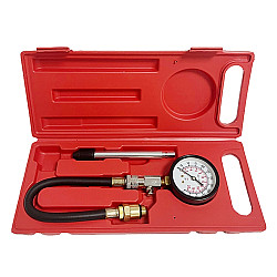 2pcs Set G324 Motorcycle And Vehicle Cylinder Pressure Inspection Gauge Cylinder Pressure Test Tool