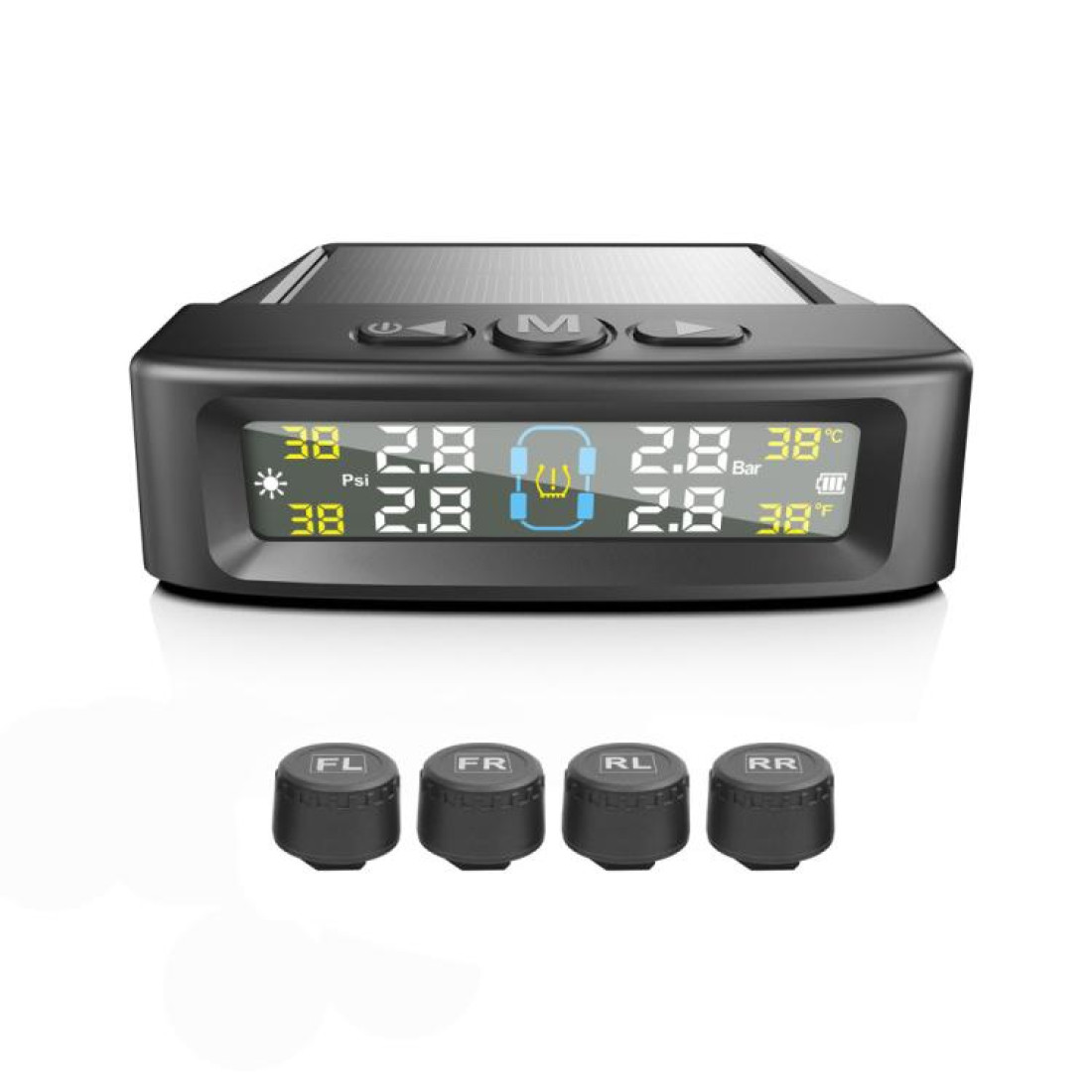 Automotive TPMS FourTire Pressure Monitor Specification Voice Version ...