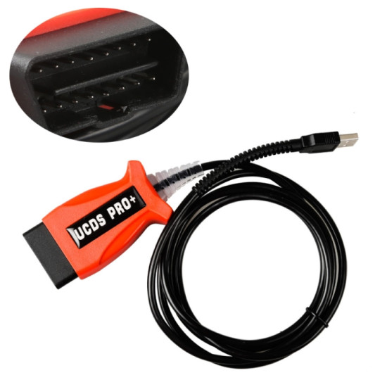 UCDS PRO Car OBD2 Diagnostic Tool with 35 Tokens UCDS for Ford USB Connection
