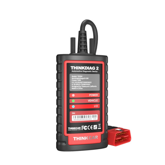 THINKCAR ThinkDiag 2 SP164V Car Full System Diagnosis OBD2 Scanner