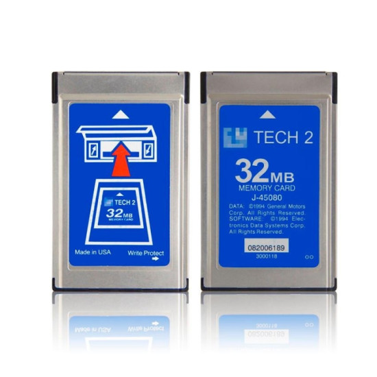Suzuki 20002006 GM Tech T2 32MB Dedicated Data Card English Version