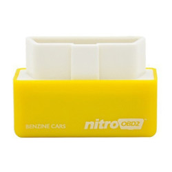 Super Mini EcoOBDII Plug and Drive Chip Tuning Box for Benzine Lower Fuel and Lower EmissionYellow