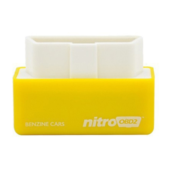Super Mini EcoOBDII Plug and Drive Chip Tuning Box for Benzine Lower Fuel and Lower EmissionYellow