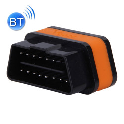 Vgate iCar II Super Mini ELM327 OBDII Bluetooth V30 Car Scanner Tool Support Android OS Support All OBDII ProtocolsOrange Black