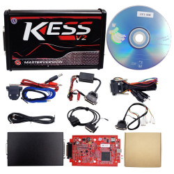 V2 V5017 EU ECM Titanium Winols KESS 4 LED Online Master Version ECU OBD 2 Car Truck Programmer Tool