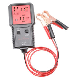 utomotive Relay Tester 12V Universal Relay Analyzer 4Pin 5Pin Relays Tester Black Red