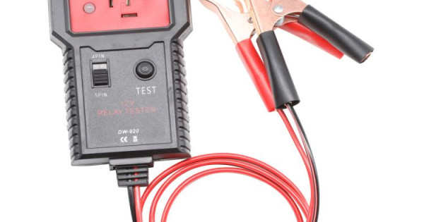 utomotive Relay Tester 12V Universal Relay Analyzer 4Pin 5Pin Relays ...