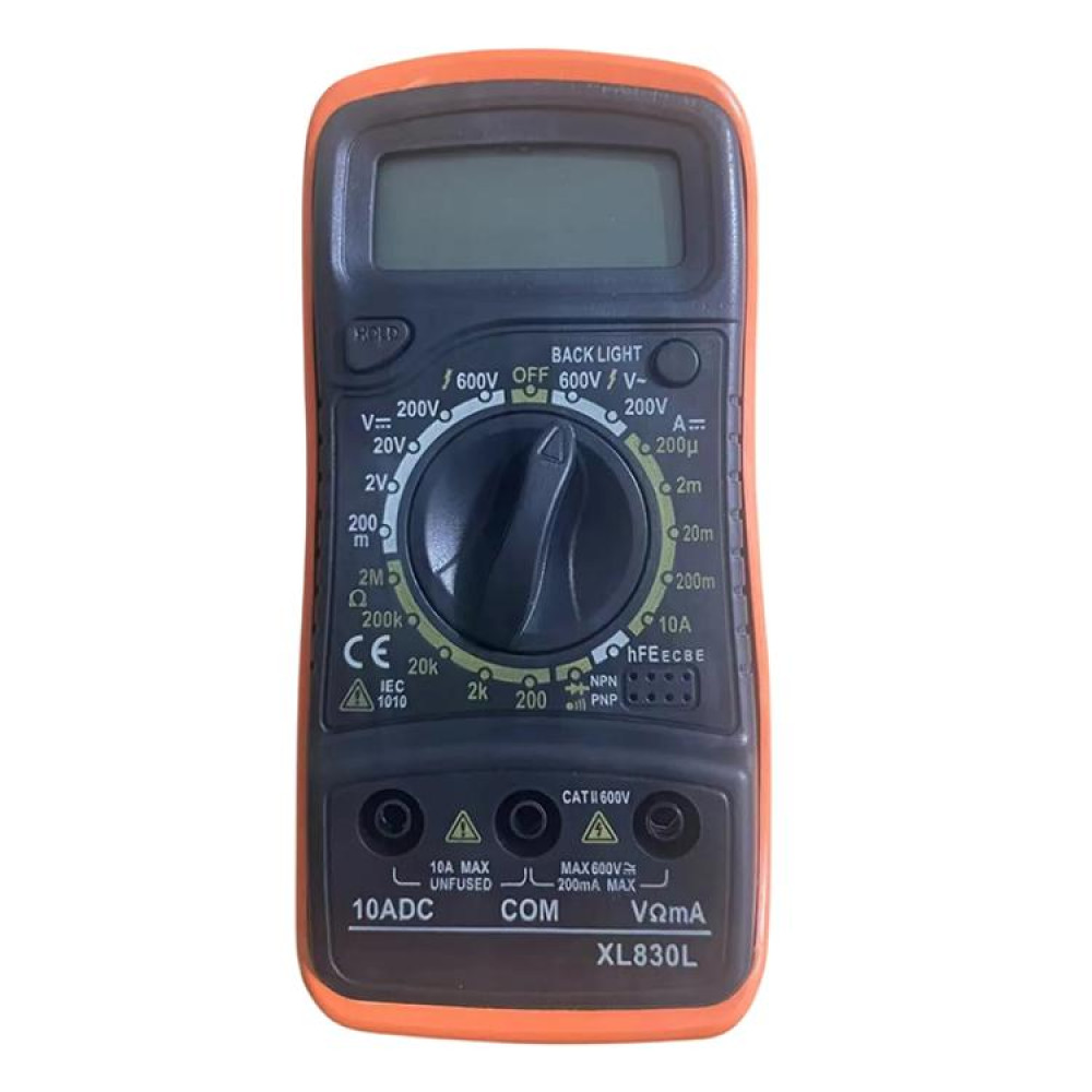XL830L LCD Backlit Handheld Digital Multimeter`