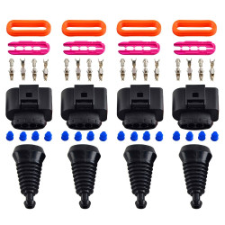 1 Set For Audi A7 30T 2016 Car Ignition Coil Connector Repair Kit Large Size 1J0998724