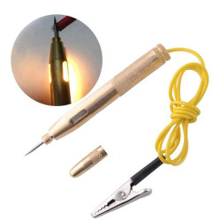 2 PCS 624V Copper Electric Pen General Test Light Automotive Circuit Test Pencil