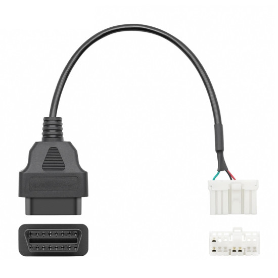 Tesla Model X S 20122015 OBDII to 12 Pin OBD Adapter Cable