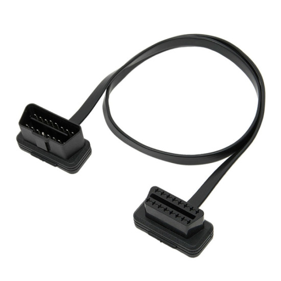 16PIN Car OBD Diagnostic Extended Cable OBD2 Male to Female Cable Cable Length 30cm