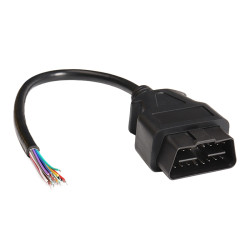 16PIN Male OBD Cable Opening Line OBD 2 Extension Cable for Car Diagnostic Scanner Cable Length 60cm