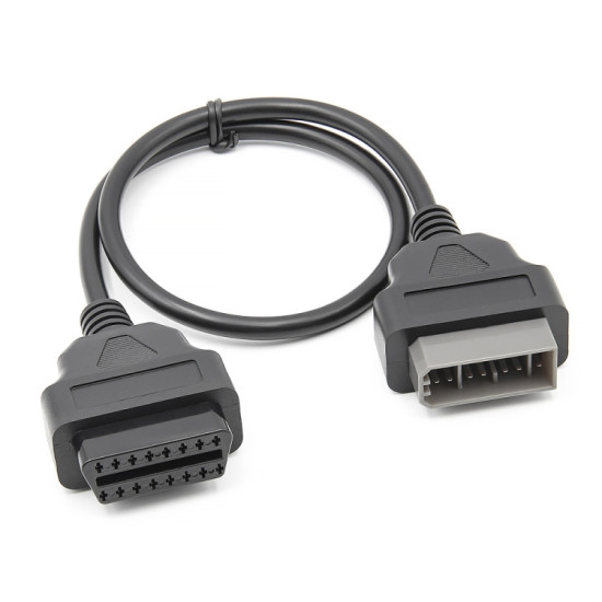 14Pin to 16Pin Car OBD2 Conversion Cable OBDII Diagnostic Adapter Cable for Nissan