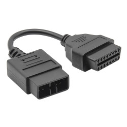 9Pin Car OBD2 Conversion Cable OBDII Diagnostic Adapter Cable for Subaru