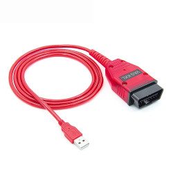 USB 20 Diagnostic Cable KKL VAGCOM for VW Audi 4091Red