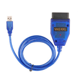 USB Cable KKL VAGCOM Car Auto Scanner Scan Tool for VWAudi 4091Blue