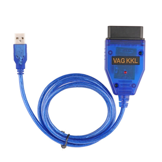USB Cable KKL VAGCOM Car Auto Scanner Scan Tool for VWAudi 4091Blue