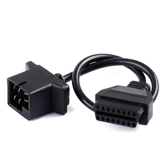 6 Pin OBD1 To 16 Pin OBD2 For Chrysler Jeep Dodge