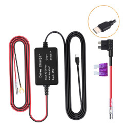 12V to 5V Universal Car Driving Recorder Power Supply Voltage Reduction LineTypeC