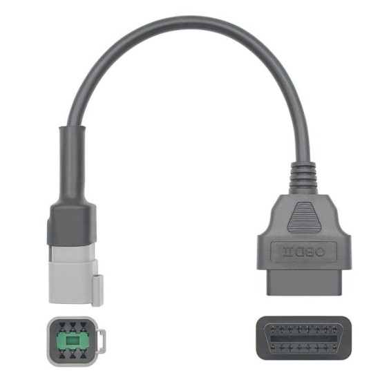 6 Pin OBD Cable For CANAM MOTO ATV UTV AllTerrain Vehicle30cm