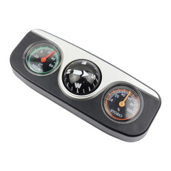 LC3 3 in 1 Multifunctional Car Compass Compass Ball Thermometer