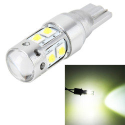 T10 50W 2500LM 10 XT E LED White Light 6500K Car Clearance Lights Lamp DC 12 24V
