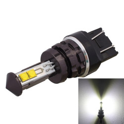T20 7443 20W 800LM White Light 4 XT E LED Car Brake Light Daytime Running Light Bulb DC 12 24V